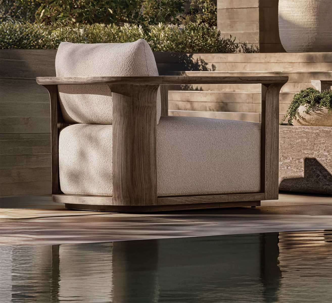 Lagos outdoor collection for RH by Mario Ruiz