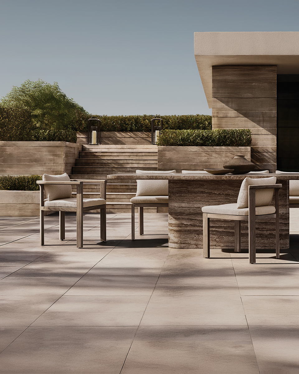 Lagos outdoor collection for RH by Mario Ruiz