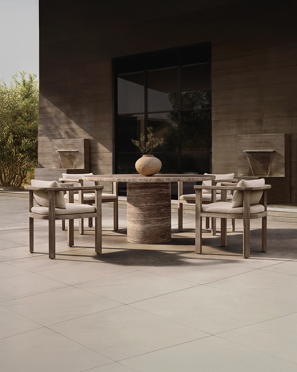 Lagos outdoor collection for RH by Mario Ruiz
