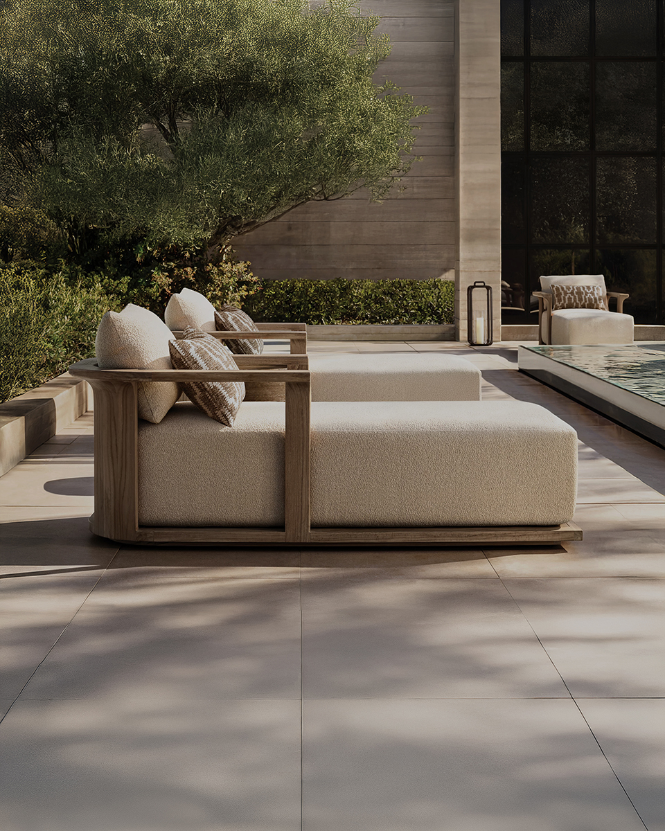 Lagos outdoor collection for RH by Mario Ruiz