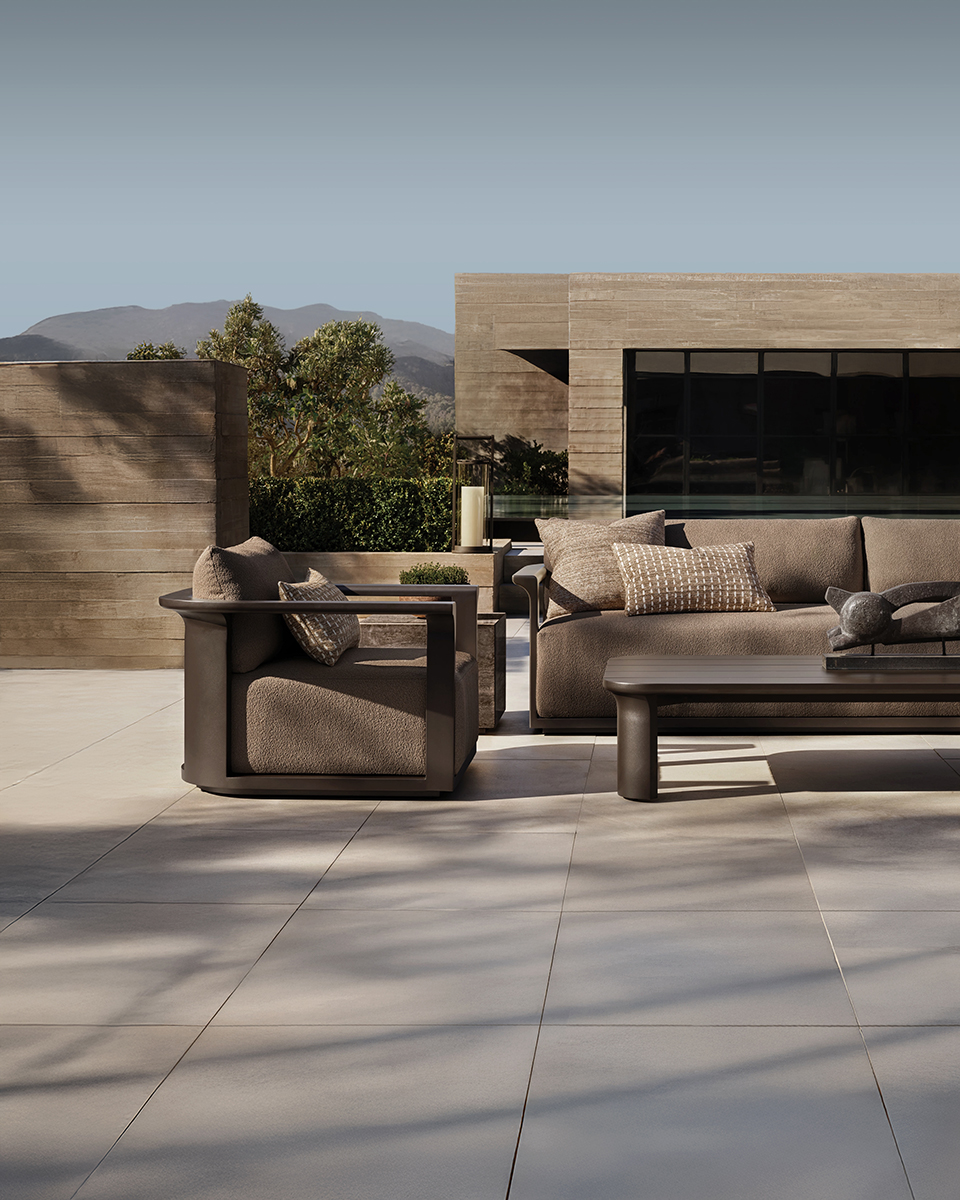 Lagos outdoor collection for RH by Mario Ruiz