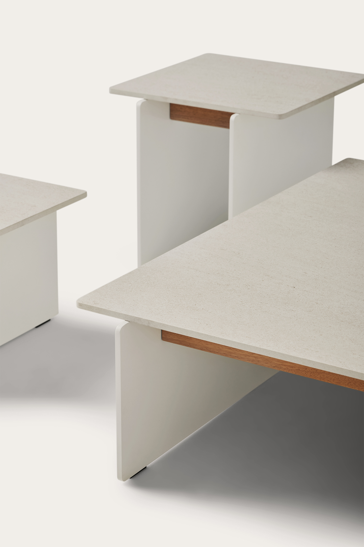 Axis Outdoor table collection by Mario Ruiz for Joquer