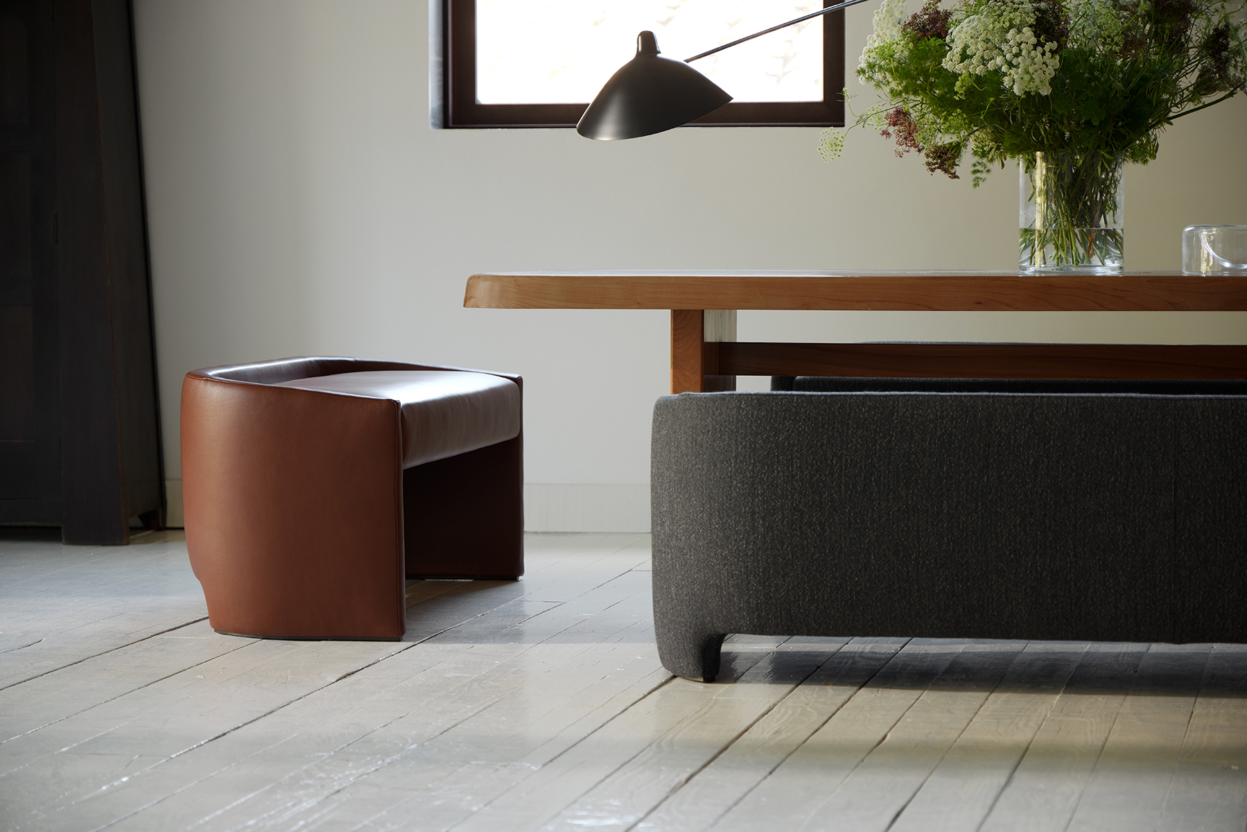 Flow benches by Mario Ruiz for Joquer
