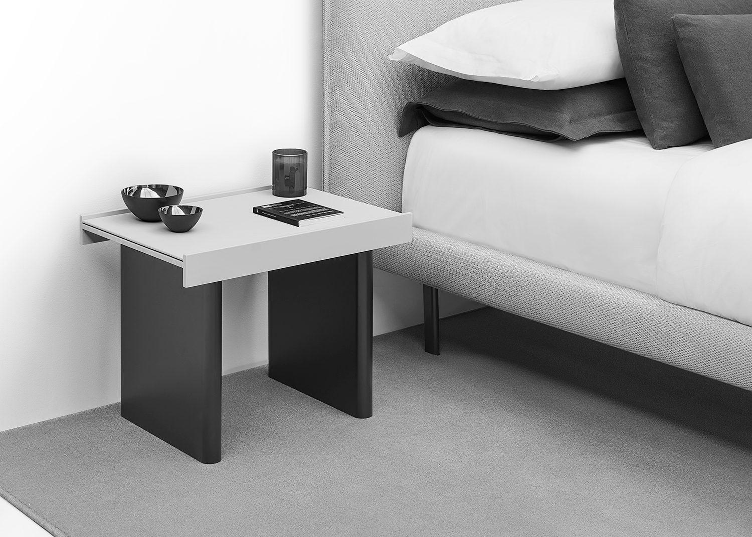 Mika bedside table by Mario Ruiz for Joquer