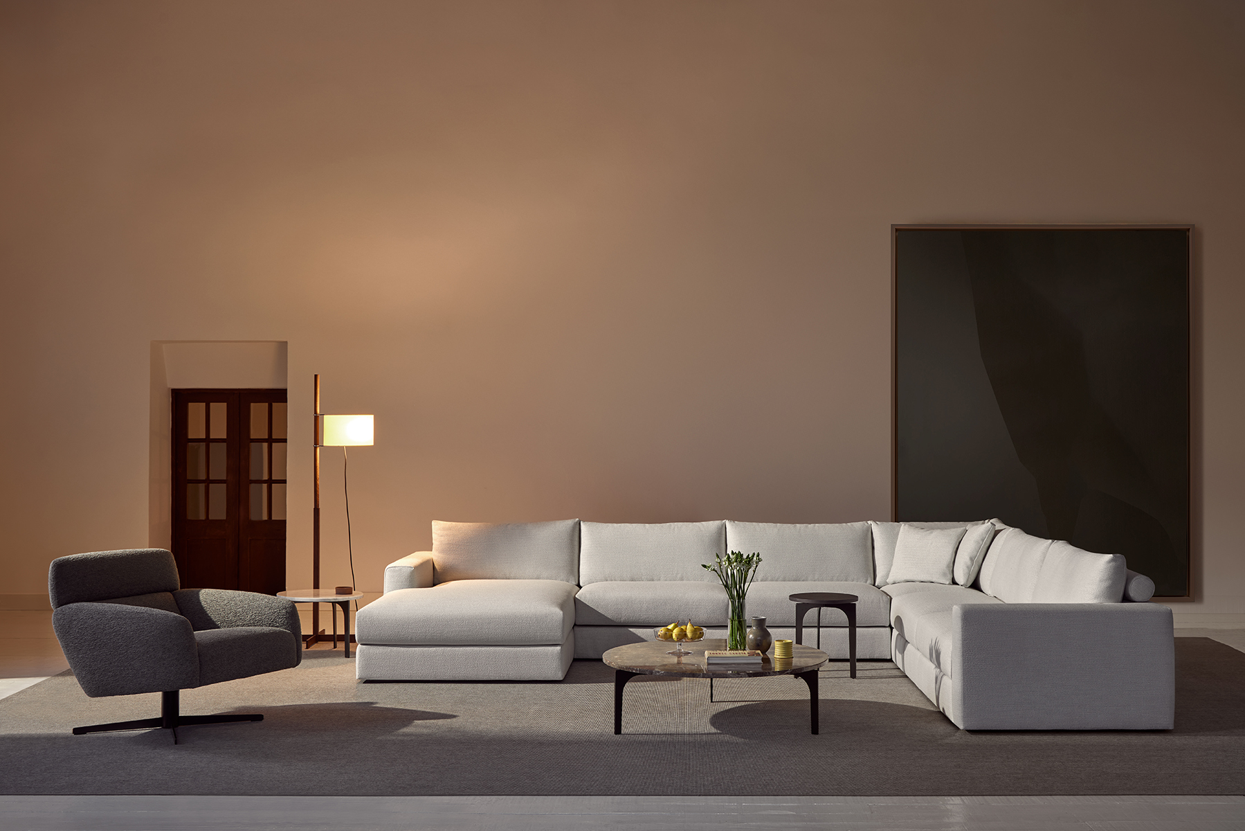 Front sofa system by Mario Ruiz for Joquer