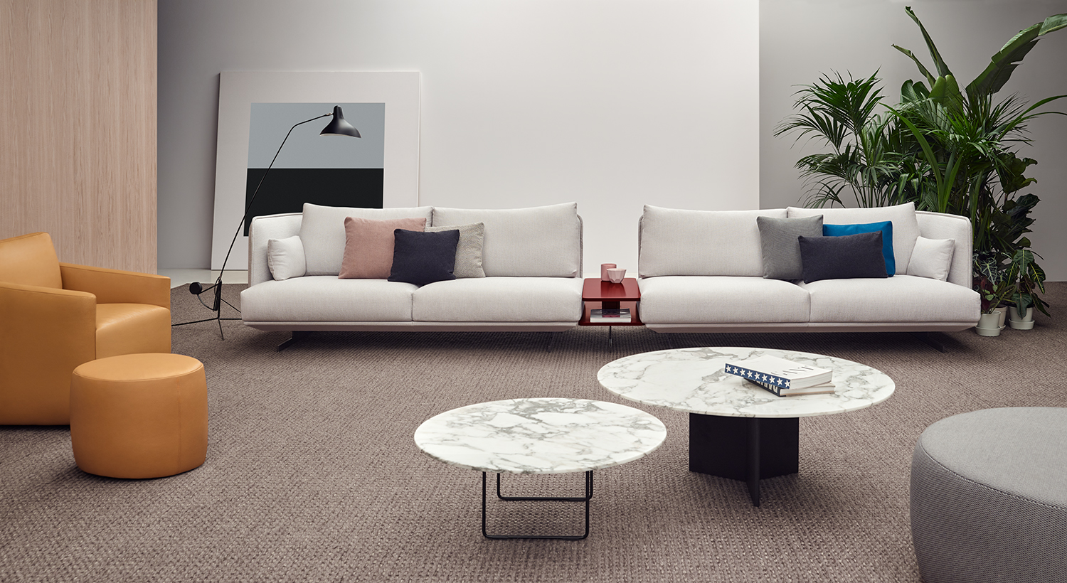 Serene sofa collection by Mario Ruiz for Joquer