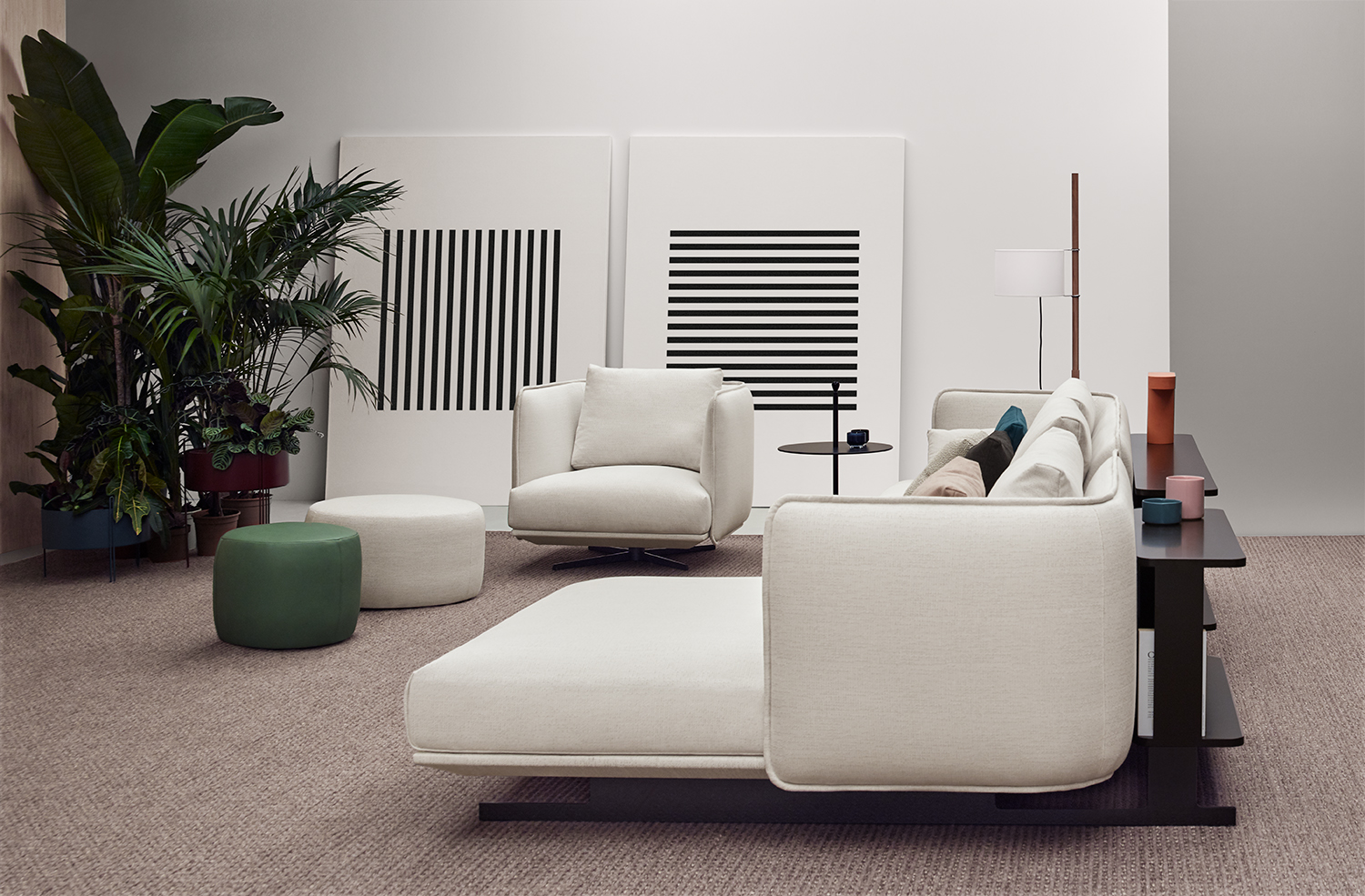 Serene sofa collection by Mario Ruiz for Joquer