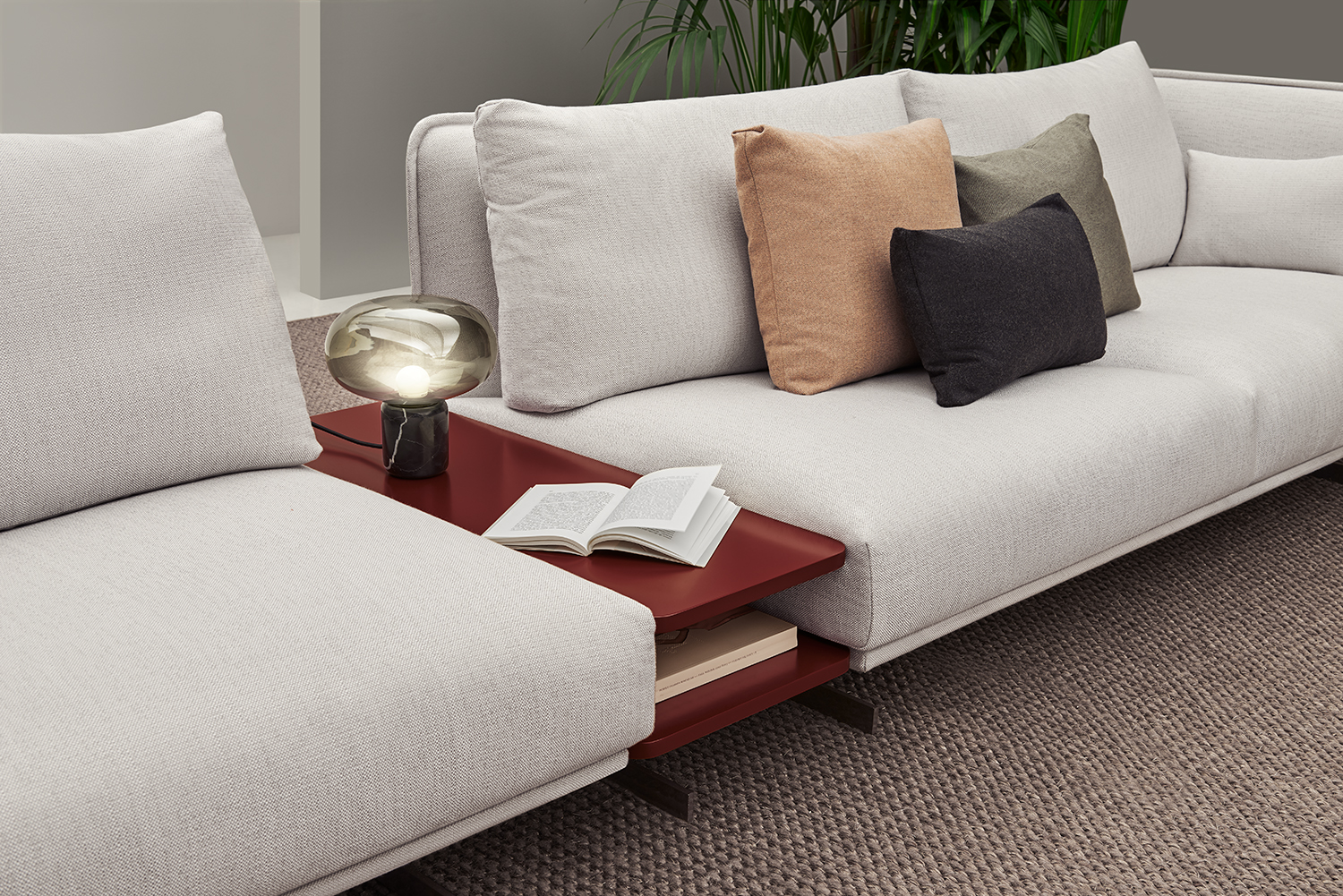 Serene sofa collection by Mario Ruiz for Joquer