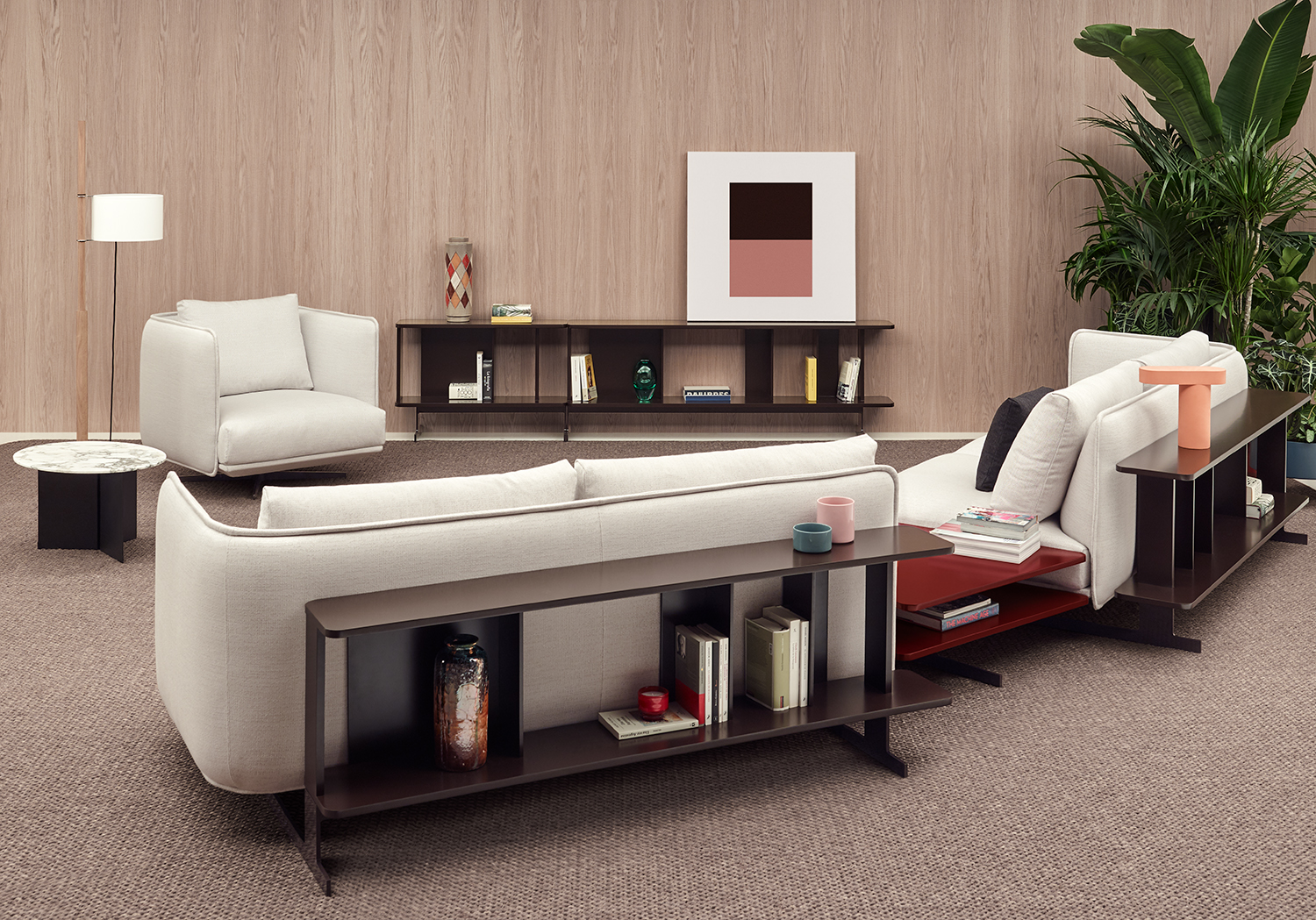 Serene sofa collection by Mario Ruiz for Joquer