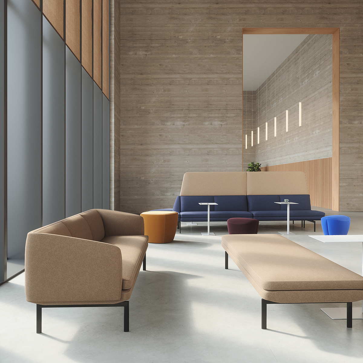Gabo modular sofa designed by Mario Ruiz for Casala
