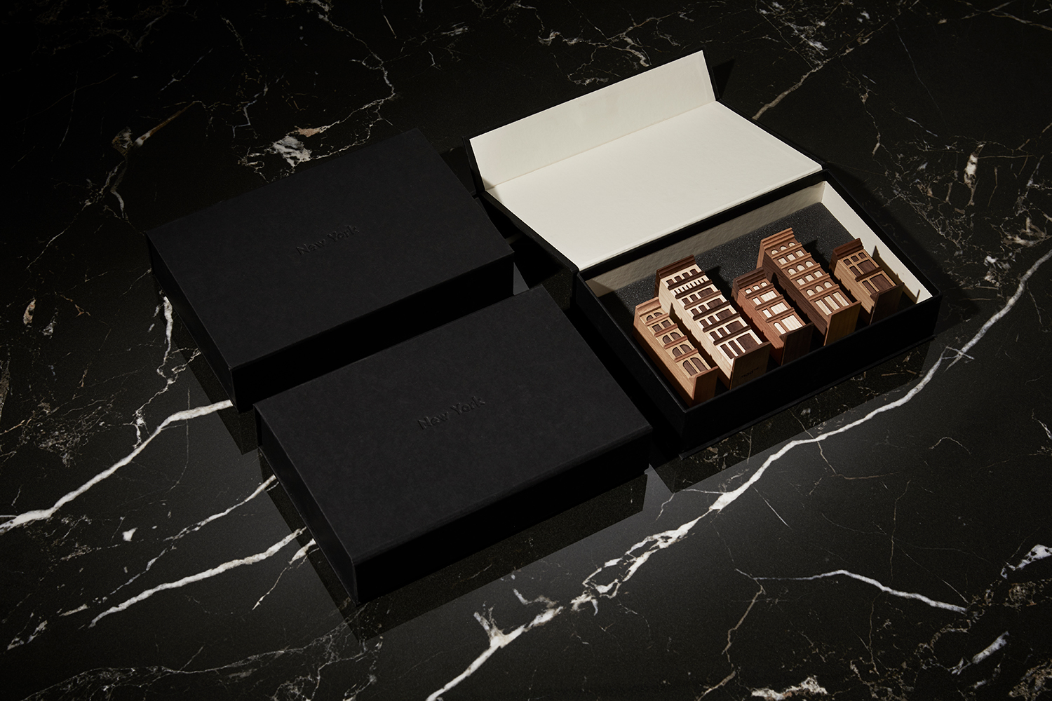 Thompson mini buildings collection designed by Mario Ruiz for MadLab