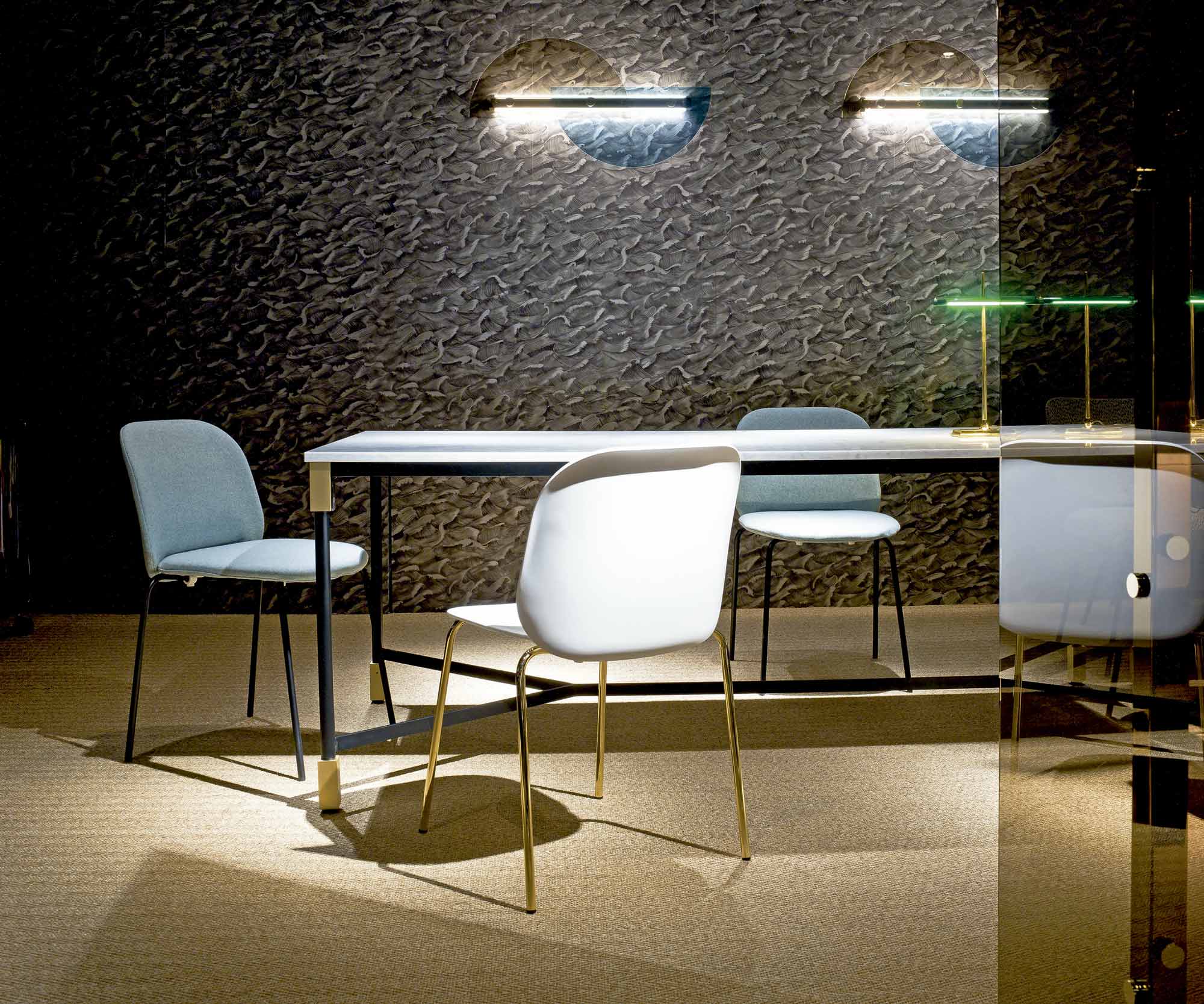 Corolle Chair designed by Mario Ruiz for Arflex