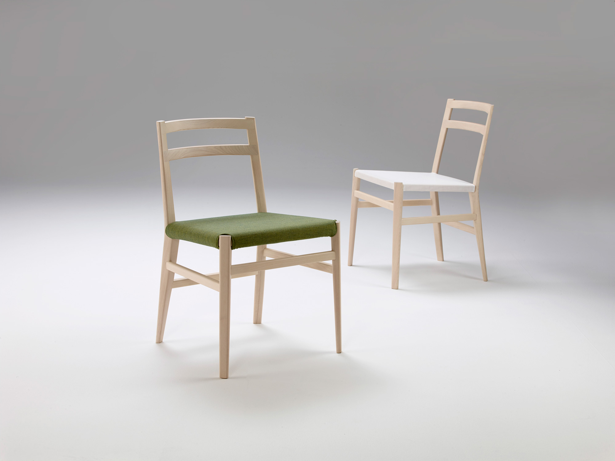 Haiku Chair in natural wood. Designed by Mario Ruiz for Offecct