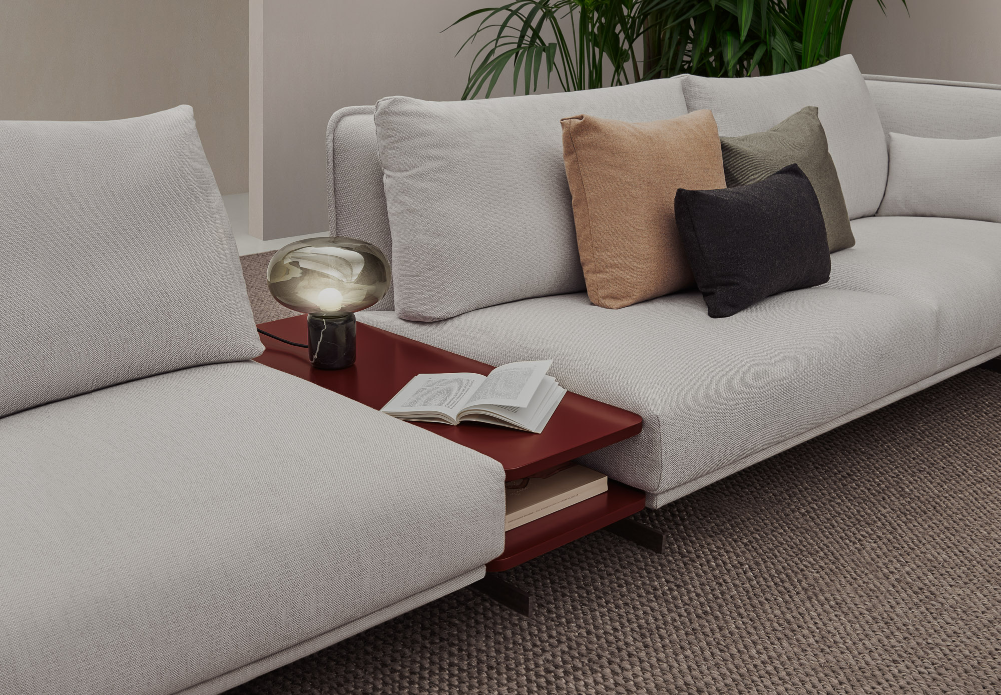 Serene sofa system designed by Mario Ruiz for Joquer