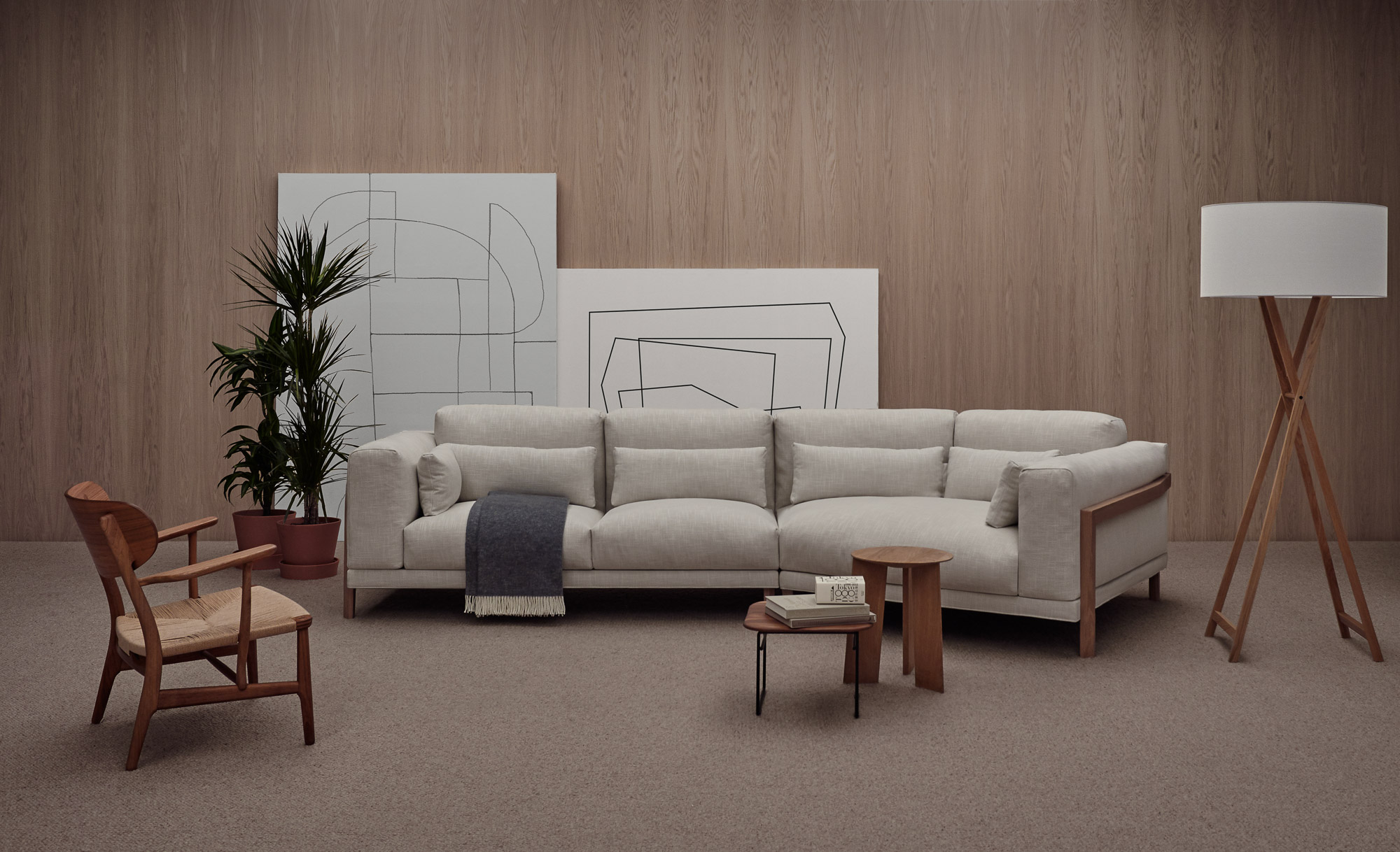 Time sofa system designed by Mario Ruiz for Joquer