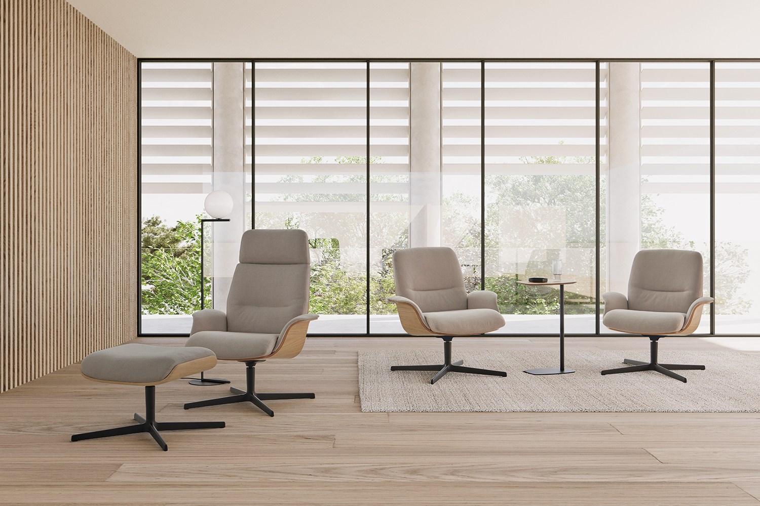 Rever armchair by Mario Ruiz for Inclass