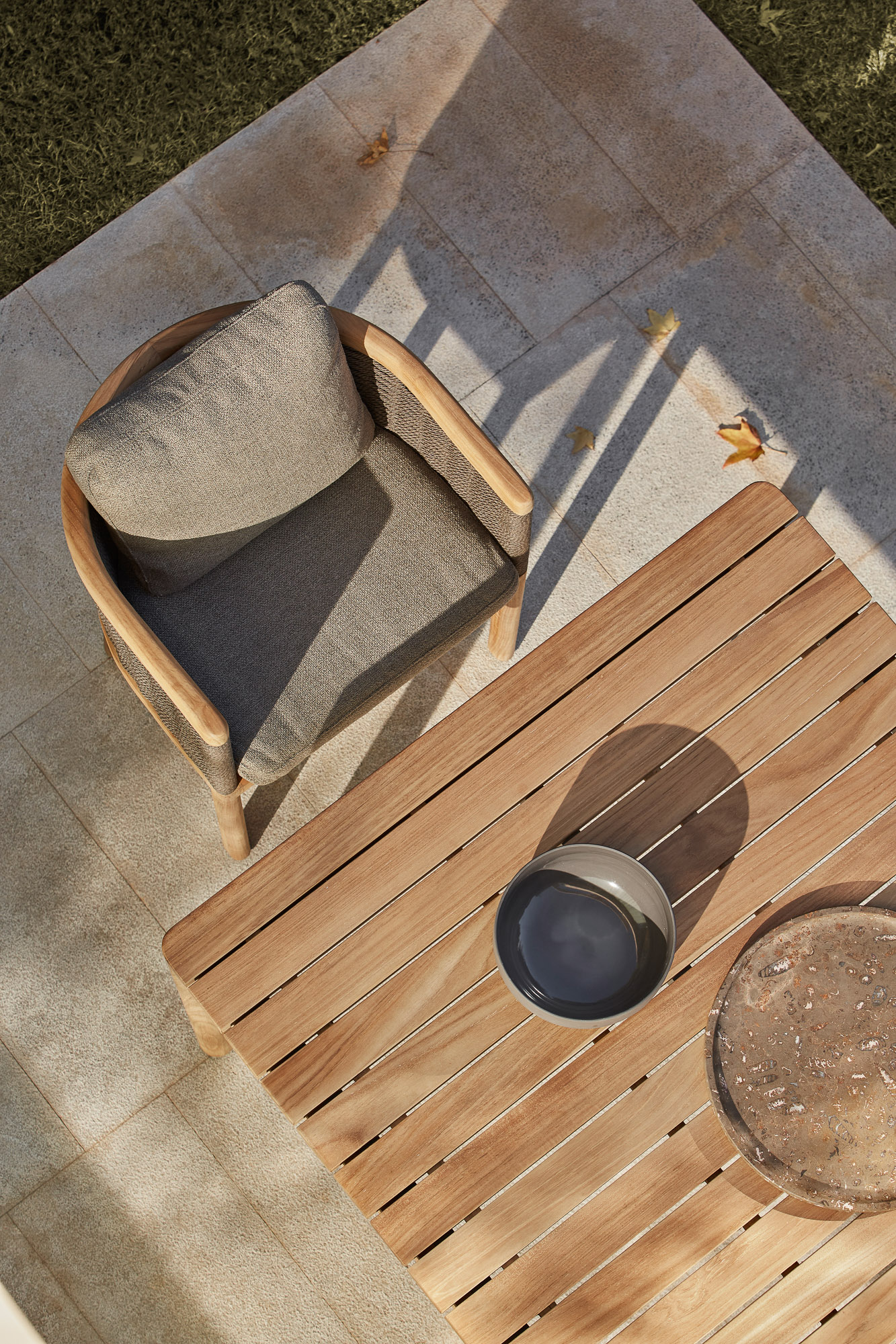 Boro dining chair and Montauk dining table designed by Mario Ruiz for Danao