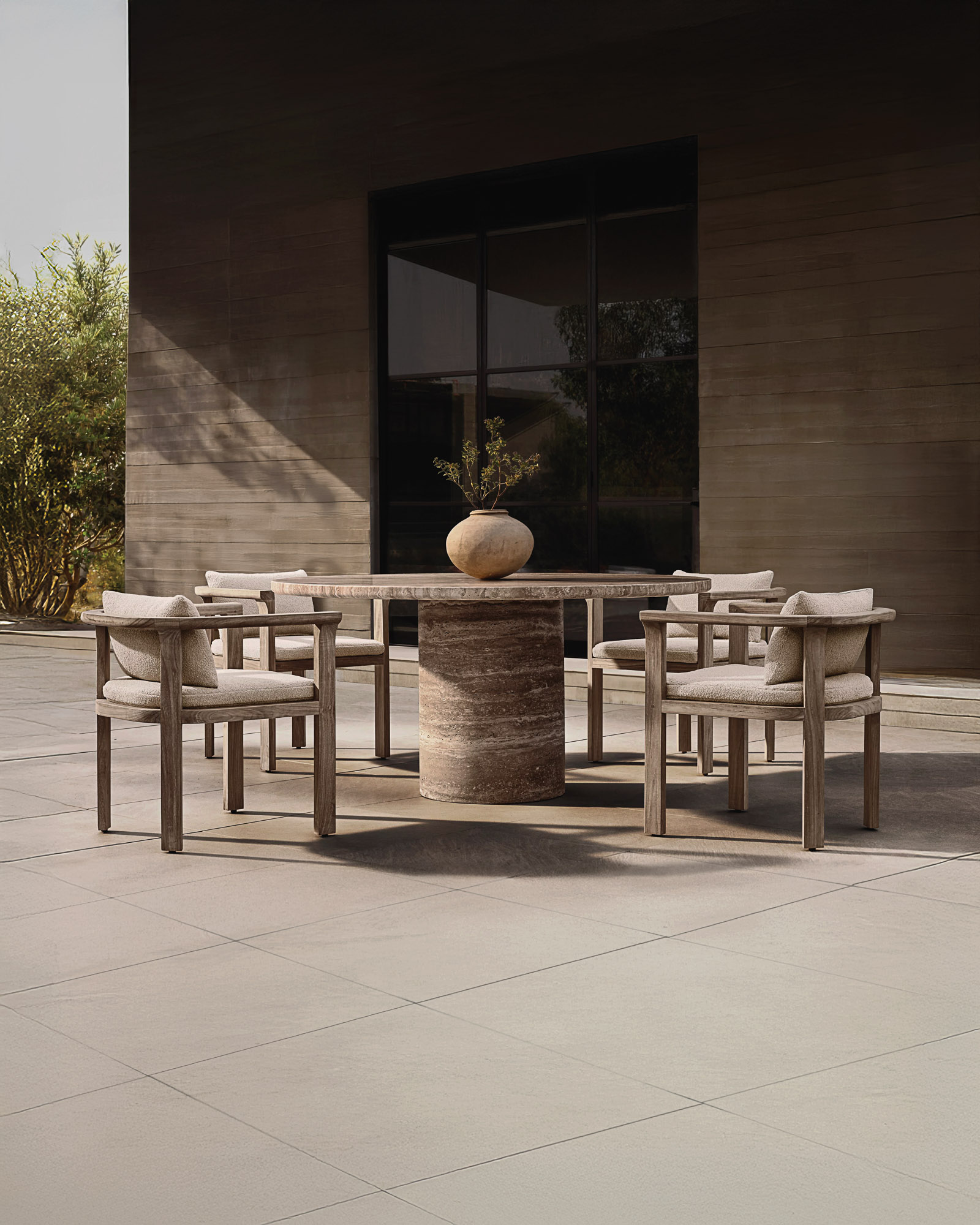 Lagos dining chairs for RH by Mario Ruiz